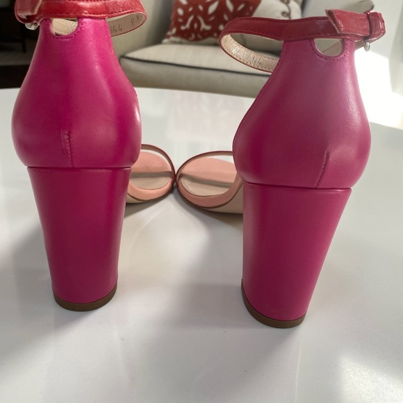 Stuart Weitzman two tone block heel - Picture 11 of 16